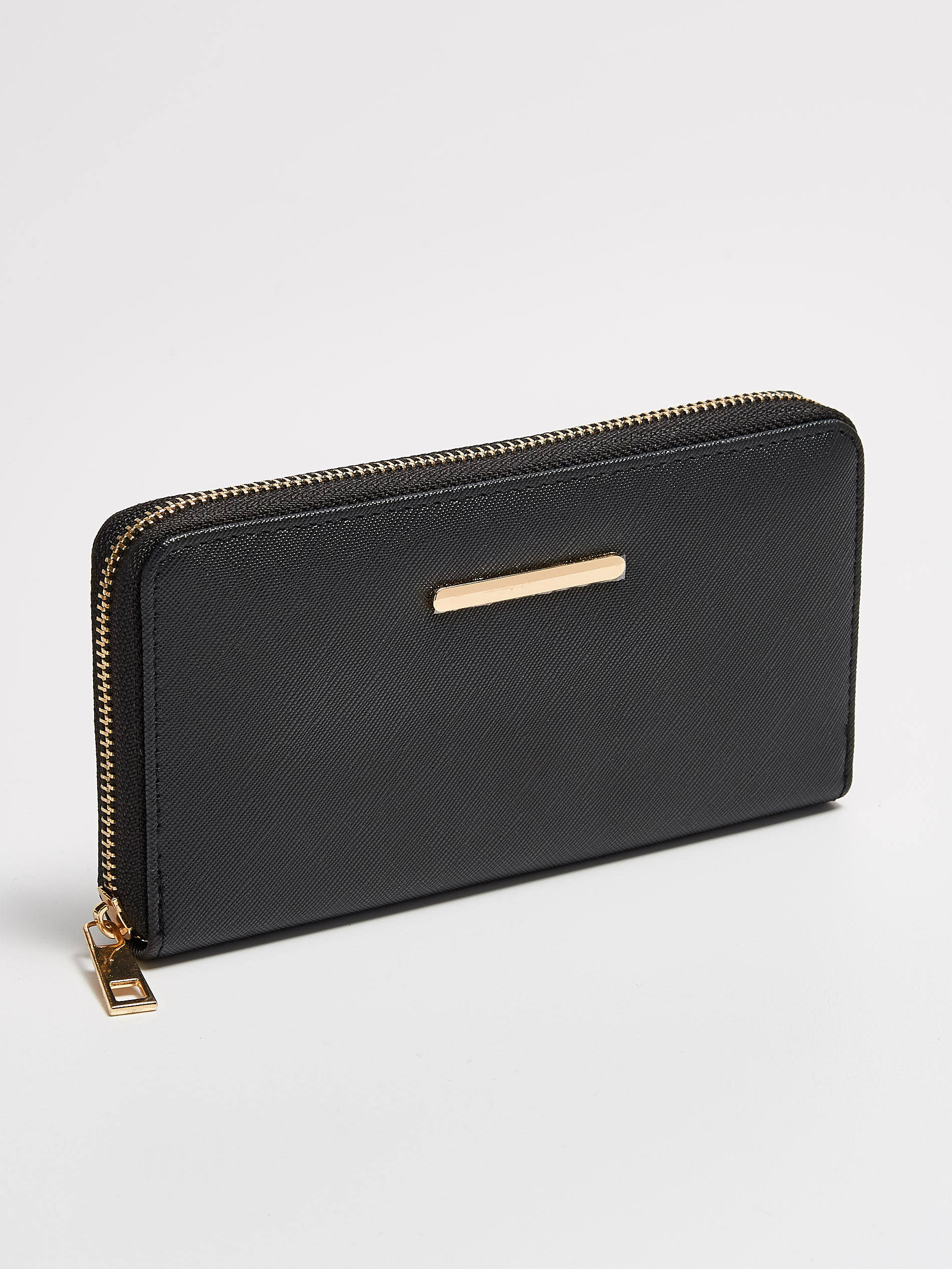 Peňaženka čierna s ozdobou